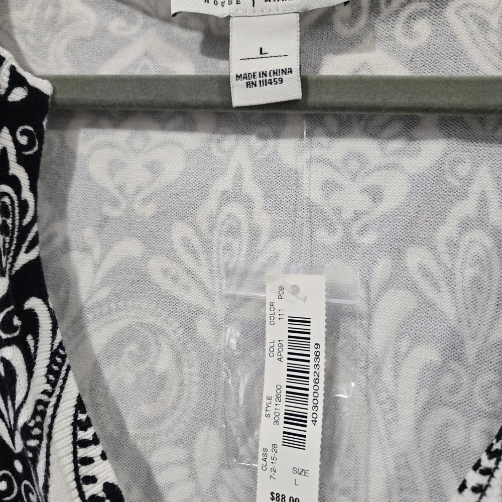 White House Black Market NWT Cardigan Size Large - Picture 2 of 4